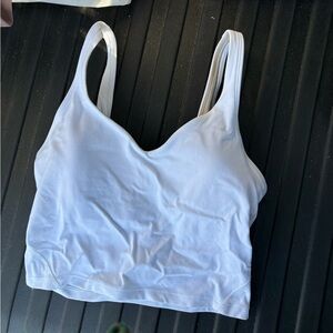 Lululemon Align Crop Tank White